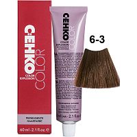 Крем-краска для волос Color Explosion, 6/3 Золотистый блондин/Golden blond, 60 мл
