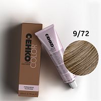 Крем-краска для волос Color Explosion, 9/72 Очень светлый блондин коричнево-пепельный