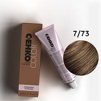 Крем-краска для волос Color Explosion, 7/73 Средний блондин коричнево-золотистый