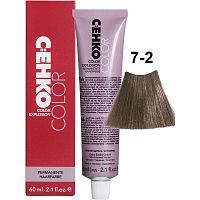 Крем-краска для волос Color Explosion, 7/2 Пепельный блондин/Mittelblond asch, 60 мл
